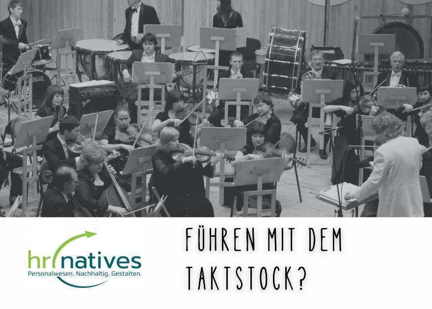 Titelbild: Fuehren mit dem Taktstock